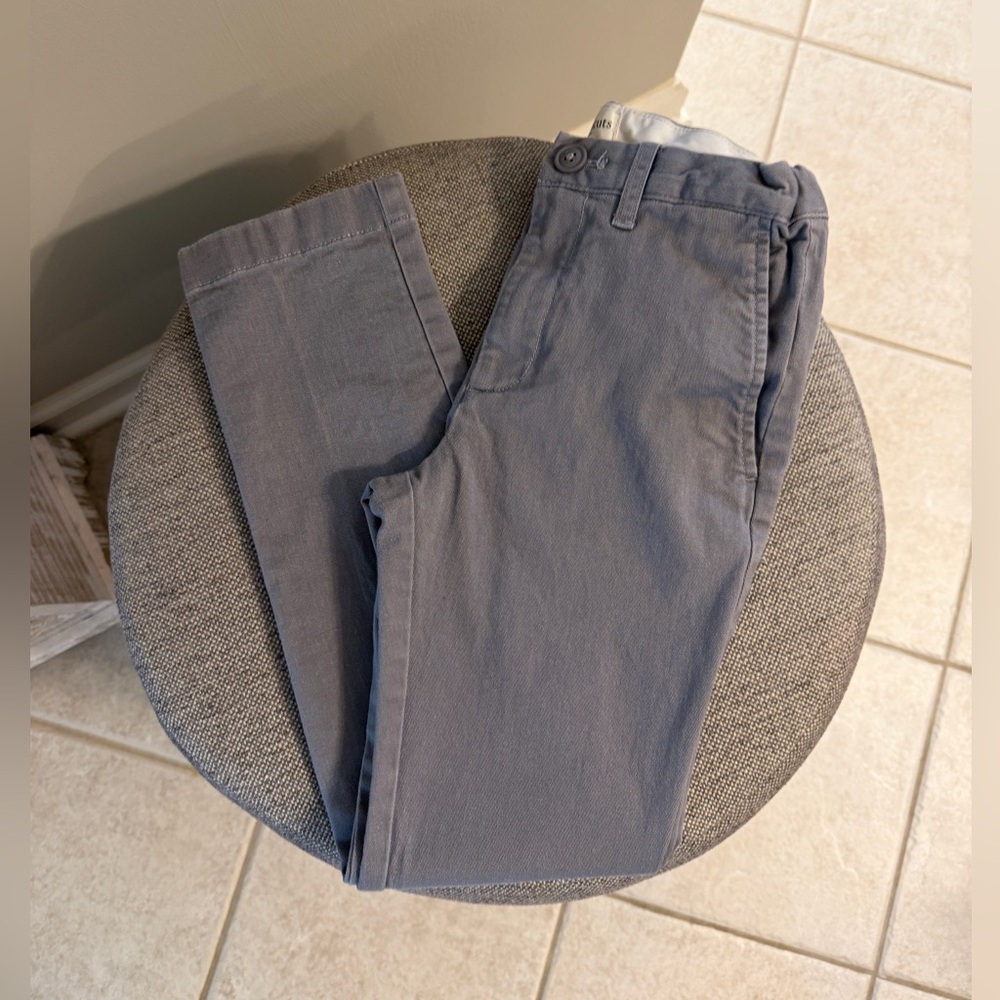 J Crew - Boys Skinny-fit Pant Flex Chino Gray - Size 8